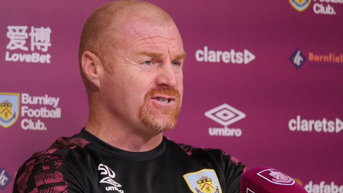 Burnley manager, Sean Dyche