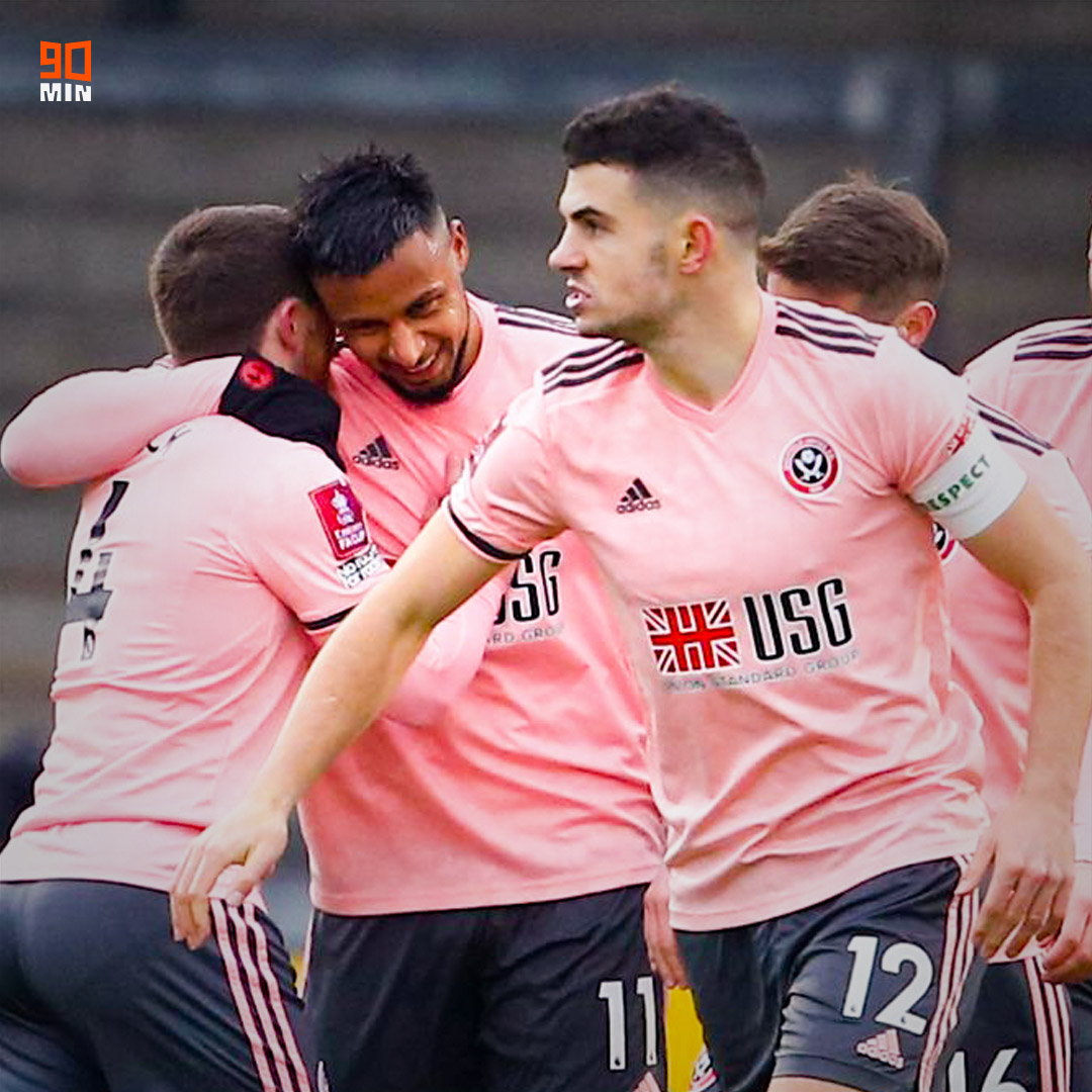 Sheffield United celebrates