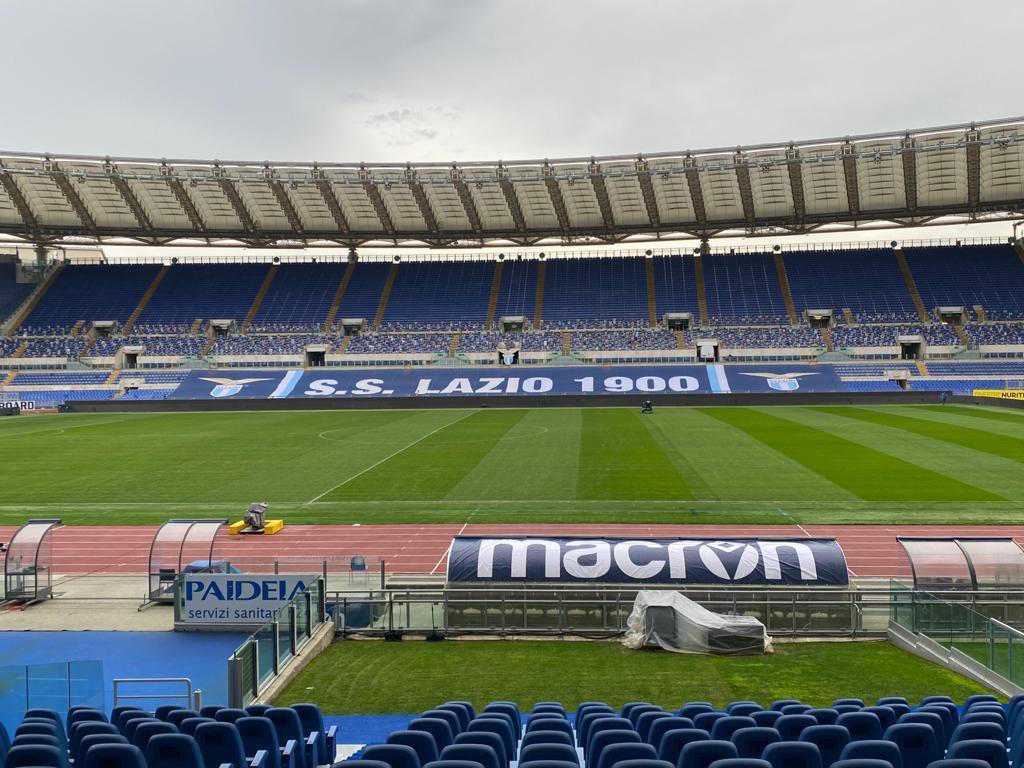 Lazio's home, Stadio Olimpico, where the derby will be played