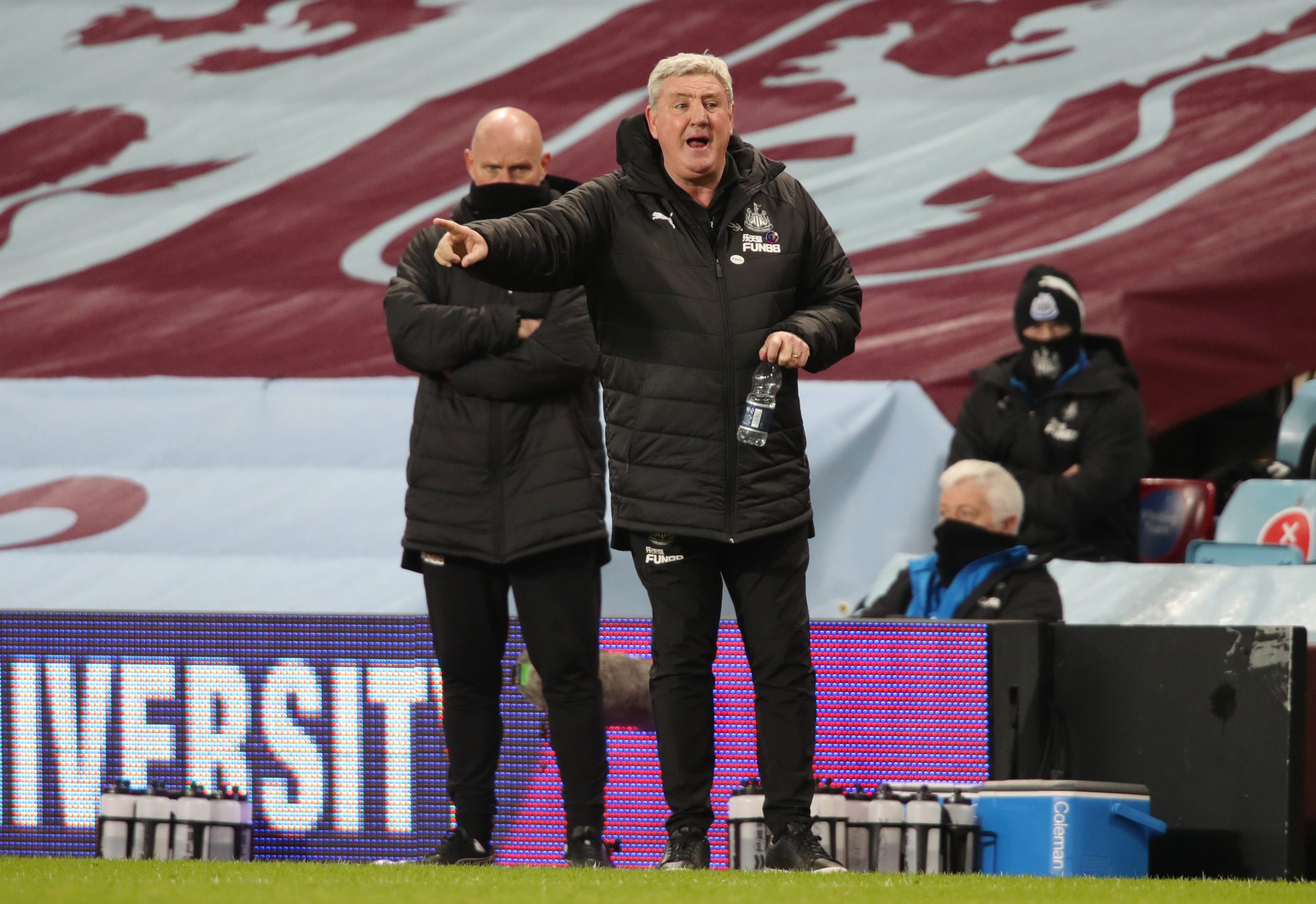 Newcastle United manager, Steve Bruce