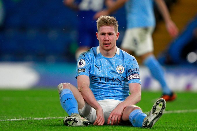 Manchester City's Kevin de Bruyne