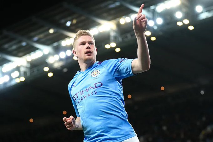 Manchester City's Kevin de Bruyne