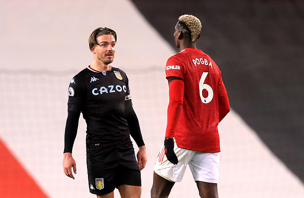 Paul Pogba and Jack Grealish