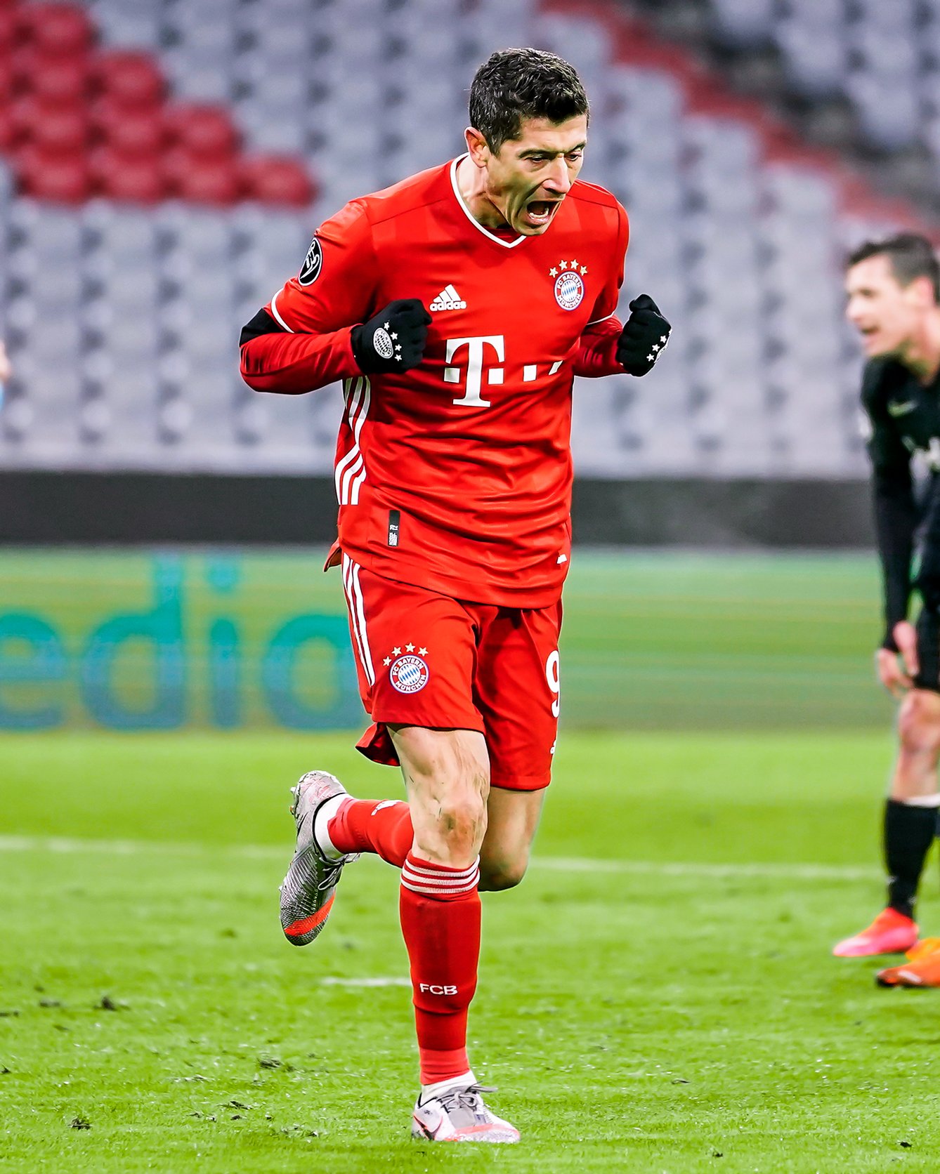 Bayern Munich's Robert Lewandowski