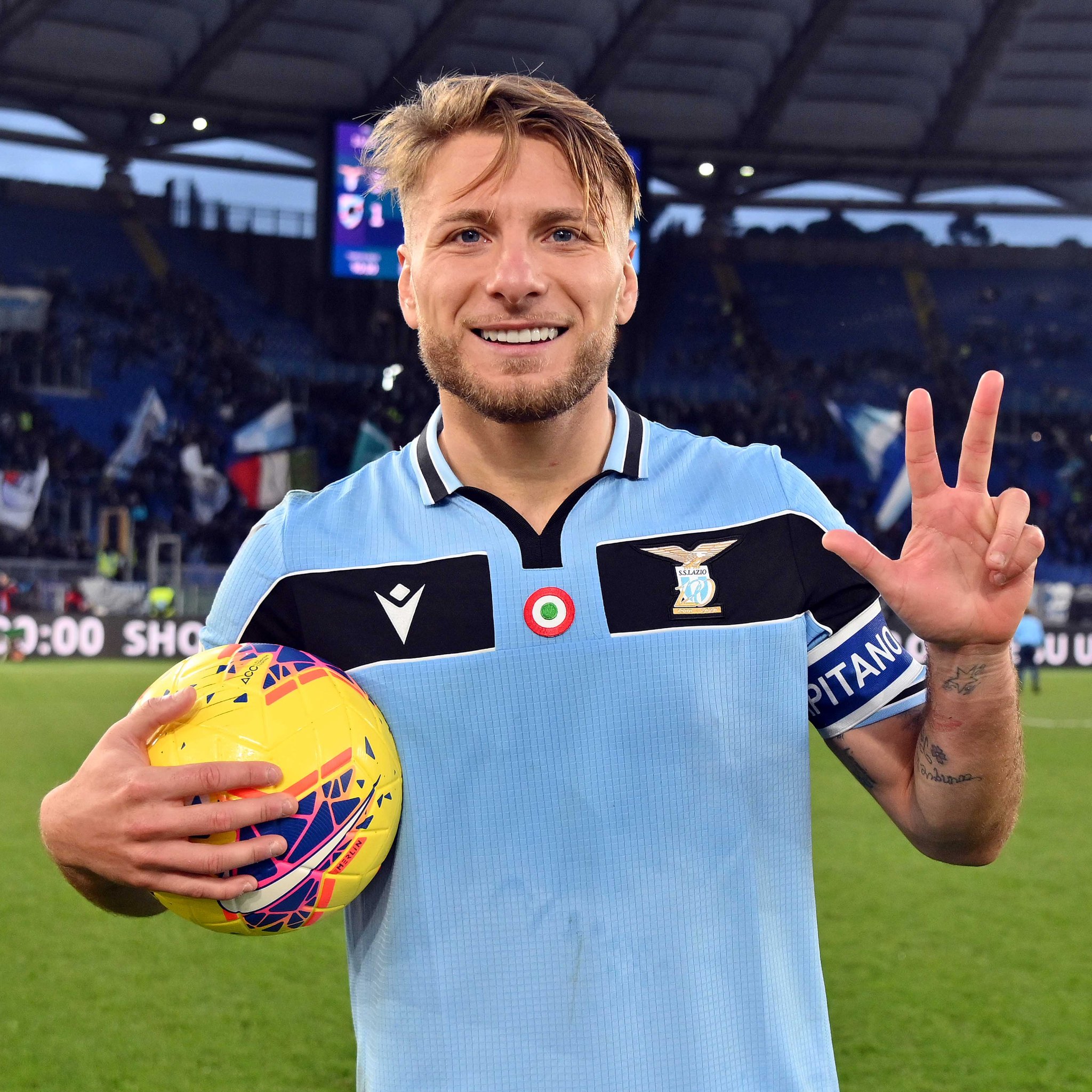 Lazio's Ciro Immobile