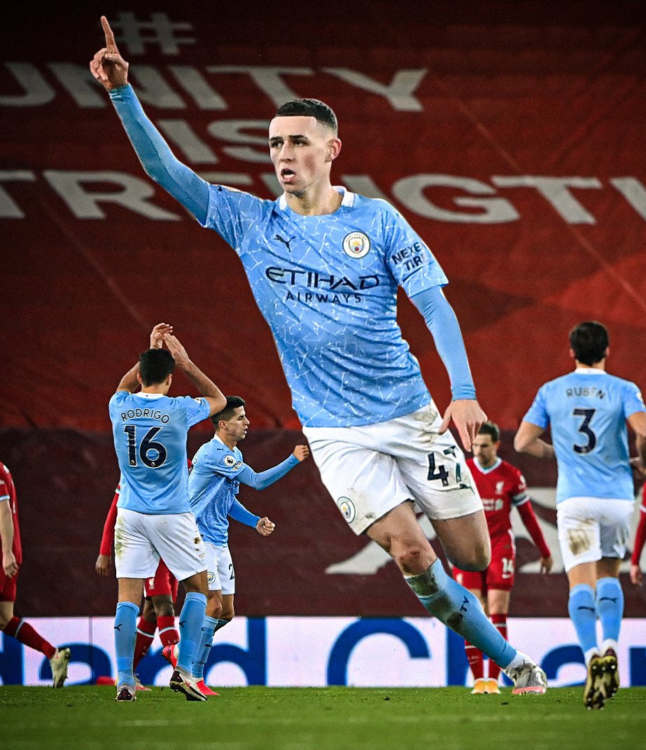 Manchester City's Phil Foden