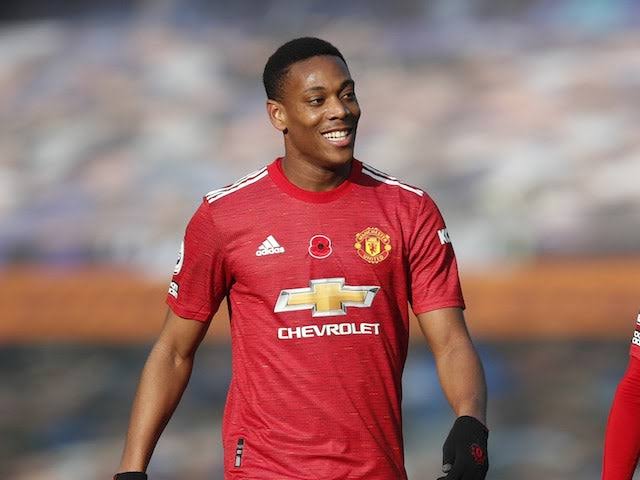 Manchester United's Anthony Martial