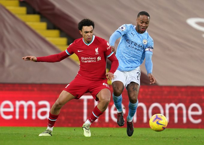 Liverpool's Trent vs City's Raheem Sterling